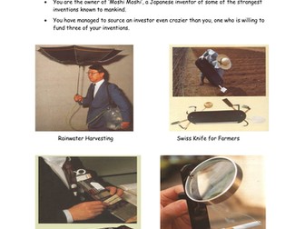 Creating new products - strange business inventions