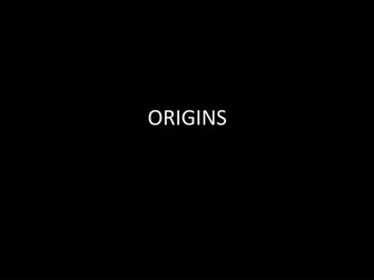 Origins - a lone robot animation 