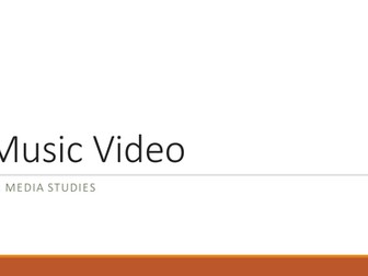 A Level Media Music Video 