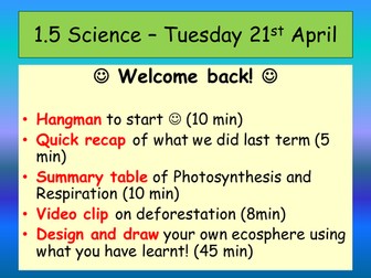 Biodiversity Topic S1/2