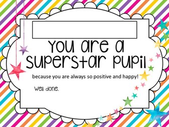 End of Year Certificates Primary