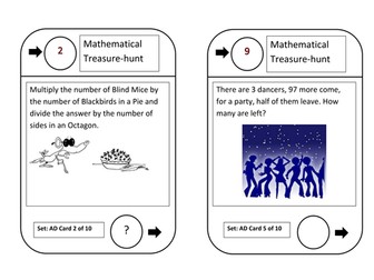 Mathematical Treasure Hunt - Various