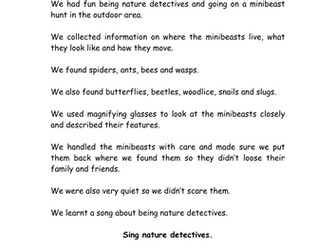 Minibeast assembly