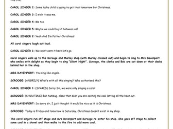 Christmas Carol Playscript