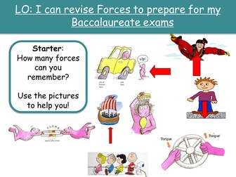 KS3 Forces/Pressure/Moments/Speed Revision