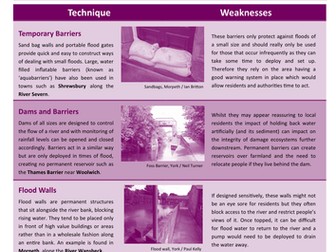 60 Second Guide - Managing Flood Events (Hard Engineering)