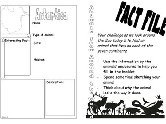 Zoo Animal Fact File