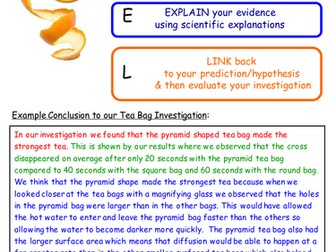 How to write a Scientific Conclusion