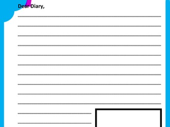 Year 1 Noah's Diary Entry