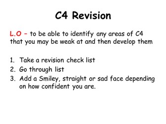 C4 Ocr Gateway Revision Lesson