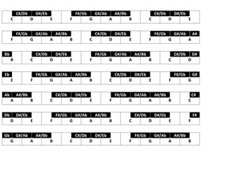 Keyboard Semi-Universal Miniature Key Guide