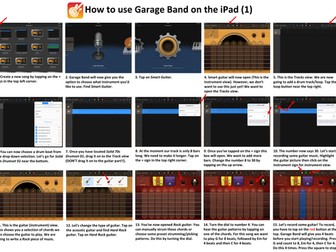 How to use Garage Band