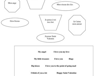 Messages St Valentin / Messages Valentine's Day