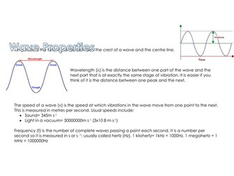 Wave Properties