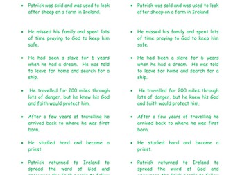 Patron Saints - St Patrick's Story