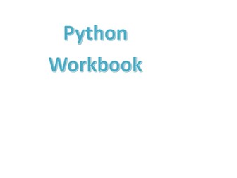 Python Workbook containing tasks and projects - From prints all the way to looping