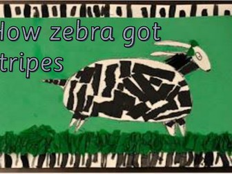 How zebra got stripes VCOP wordmat