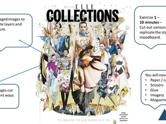 Fashion Textiles Moodboard Exercises