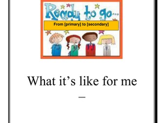 Transition booklet for year 6 to year 7