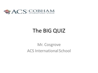 2016 Pub Style Quiz - Christmas Quiz