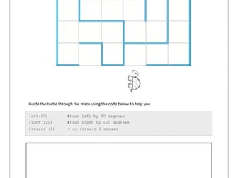 Introduction to using Python Turtle