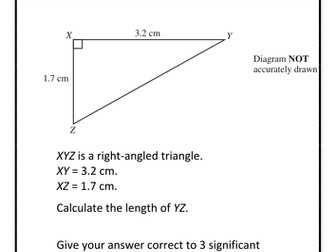 Treasure Hunt - Trigonometry and Pythagoras