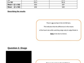 Statistics for the NEW AQA Biology A-level