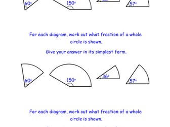 Areas of sectors and lengths of arcs lesson