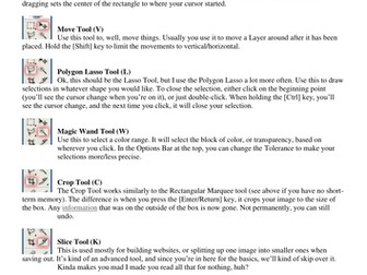 Introduction to Photoshop - Tools, Layers and Brushes