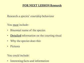 AQA Evidence for evolutionary relationships