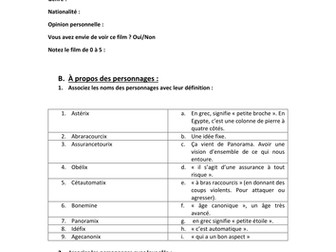 Film Astérix et Obélix contre César