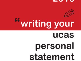 Writing your UCAS personal statement