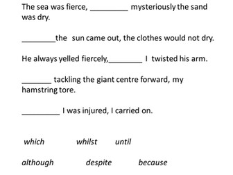 GCSE English Starters