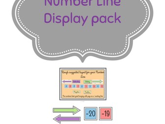 Number Line - Essential Maths Classroom Display