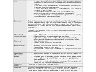 Art. Schemes Of Work For Ks3 