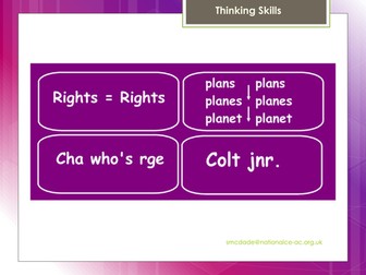 Numeracy activities for form or tutor time.