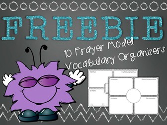 Pdf Free Printable Frayer Model Template