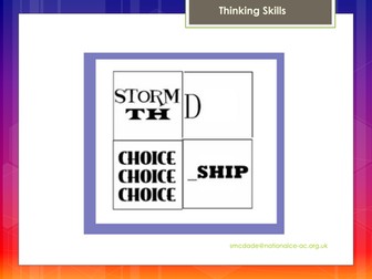 Numeracy activities for tutor/form time pack 2