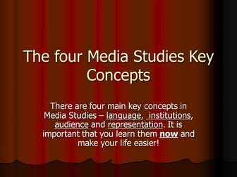 Key Concepts in Media Studies