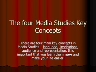 Key Concepts in Media Studies