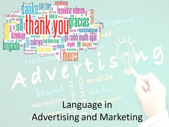 Language in Marketing and Advertising