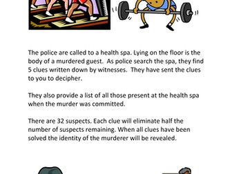 Maths Murder Mystery 1