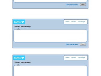 Plenary activity- send a tweet