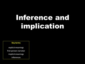 AQA English Language - Inference