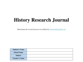 History Research Journal