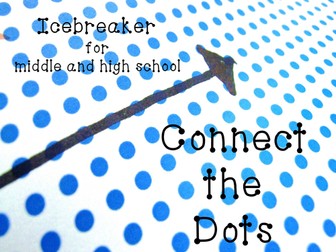 Connect the Dots Icebreaker for Middle and High School Students
