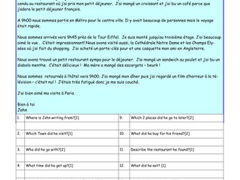 Le journal de Daniel