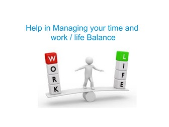NQT Training - Help in Managing Your Work Life Balance - Ideas