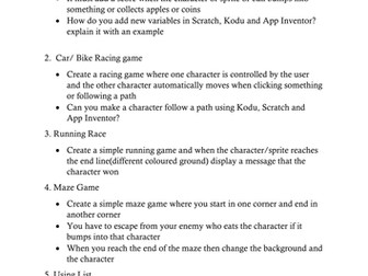 Thinking outside the box-- Computing Homework