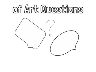 Giant List Of Art Questions 100+ Questions! 